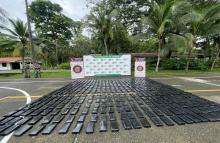Fuerzas Militares incautan media tonelada de droga en Chigorodó, Antioquia