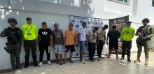 Capturados ocho presuntos integrantes del GAO Clan del Golfo