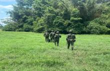 Soldados neutralizan posible acción terrorista con la ubicación de un depósito ilegal en San Alberto, Cesar