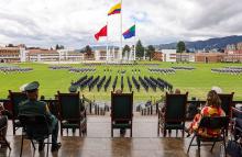 Presidente Petro preside ceremonia de transmisión de mando del nuevo Comandante General de las Fuerzas Militares, almirante Francisco Cubides