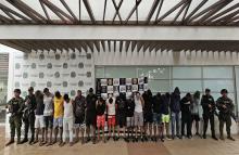 Armada de Colombia capturó a 20 presuntos integrantes del GAO Clan del Golfo
