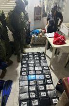 Incautados más de 45 kilogramos de cocaína avaluados en 1.5 millones de dólares