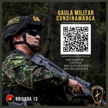 Gaula de la Brigada 13 presenta nueva herramienta para combatir la extorsión y el secuestro