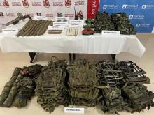 En Yarumal, Antioquia, el Ejército Nacional ubica material de guerra e intendencia del Clan del Golfo