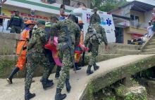 Más de cinco mil uniformados: por tierra, río y aire las Fuerzas Militares avanzan en la seguridad del Chocó
