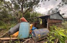 Redes del narcotráfico fueron debilitadas tras neutralización de dos laboratorios en Vichada