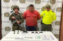Ejército capturó a alias ‘Gordo Mecánico’, lideraba extorsiones en Puerto Gaitán, Meta