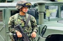 Una mujer militar es protagonista en la Operación Nebulosa del Meta