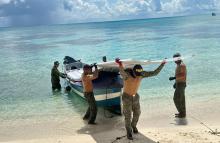 Pescadores mejoran sus refugios en la isla Cayo Pescador Bolívar
