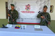 Ejército Nacional recupera una menor y logra el sometimiento a la justicia de un disidente del GAO-r Frente 'Ismael Ruiz'
