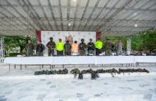 Estructura armada ilegal fue debilitada durante operación en La Plata Huila