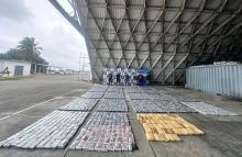 Incautadas 1.6 toneladas de marihuana en el Pacífico colombiano