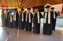 En Corozal – Sucre, 13 Infantes de Marina obtienen el grado de bachiller durante su servicio militar