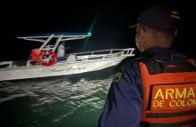 Armada de Colombia adelanta la búsqueda de un extranjero desaparecido en la Isla de Cholón