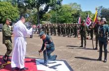 Teniente Coronel Hernán Darío Baquero nuevo comandante del Batallón de Infantería No.17 'General Domingo Caicedo'.