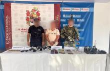 Capturado alias 'Alexis', presunto cabecilla de zona y finanzas del Clan del Golfo, en Nechí, Antioquia