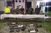 Dos integrantes de la Estructura Comandos de Frontera, capturados tras combates con el Ejército Nacional en Putumayo