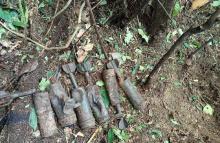 Ejército Nacional destruye seis granadas de fabricación artesanal en Dolores, Tolima