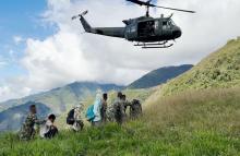 Ejército Nacional recupera dos menores de edad reclutados por las disidencias ‘Carlos Patiño’ en El Plateado, Cauca