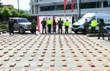 Ejército y Policía Nacional incautan 500 kilos de marihuana en las vías del Caquetá
