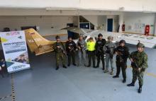 Aeronave vinculada al ELN fue ubicada por la Fuerza Aeroespacial Colombiana