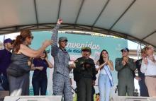 Correo de la Gratitud trae alegría a militares y policías en la Costa Caribe