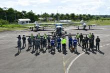 Entrenamiento de interdicción aérea fortalece capacidad en la lucha contra delitos trasnacionales