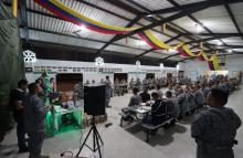 Soldados celebran una navidad inolvidable