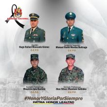 Nuestros comandos de la Fuerza de Despliegue Contra Amenazas Transnacionales