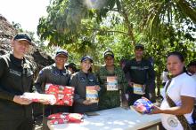 Compromiso social con la comunidad indígena Ismuina, Uitoto, en Caquetá