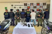 Tropas de la Cuarta Brigada capturan a cuatro presuntos integrantes del Clan del Golfo en el Oriente antioqueño