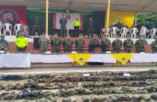 84 miembros de las FARC-EP se sometieron a la justicia en Tibú