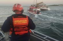 Armada de Colombia salvaguardó la vida de 30 personas en Cartagena