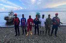 Rescatadas dos personas tras el naufragio de una embarcación en isla Gorgona 