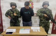 En Ábrego, Norte de Santander, fue capturado presunto extorsionista