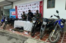 Combates contra el Clan del Golfo dejan una mujer capturada y material de guerra incautado
