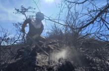 Ejército Nacional despliega sus capacidades diferenciales para atender el incendio en el Parque Natural Chingaza