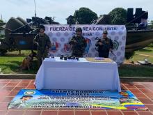 En Caquetá, desmantelado depósito ilegal con material de guerra