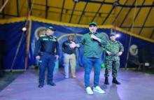 El Circo Colombia del Ejército Nacional llega con su magia y diversión a Mistrató, Risaralda