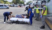 Grupo Aéreo del Caribe responde a emergencia médica