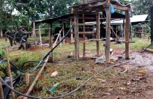 En Putumayo, ubicada y destruida refinería ilegal de combustible 