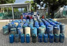 En el Pacífico nariñense,   Incautados más de ocho mil galones de combustible transportados de forma ilegal