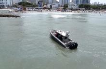 En Cartagena, Armada de Colombia continúa la búsqueda de jóvenes desaparecidos en playas de Marbella