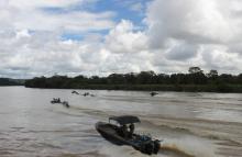 Armada de Colombia mantiene dispositivos de seguridad en el departamento del Chocó