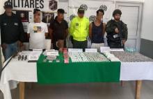 Ejército, Policía y Fiscalía capturan a tres presuntos integrantes del Clan del Golfo en Valledupar