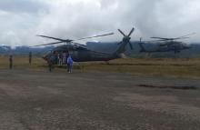 Evacuación aeromédica protege integridad de militares y presunto integrante de grupos armados