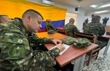 En Tolemaida se vivió el primer entrenamiento táctico de comandantes de los batallones de instrucción, entrenamiento y reentrenamiento