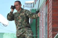 El suboficial Edwan Beltrán Luna y su lente en la Armada de Colombia 