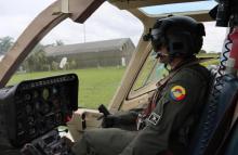 Vigilancia aérea en Putumayo para elecciones seguras
