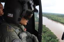 Reconocimiento aéreo facilita las acciones de gestión del riesgo en Tocaima